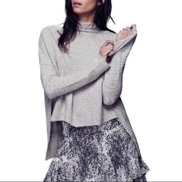 Free People Sweaters - Free People Arctic Fox Zip Back Sweater